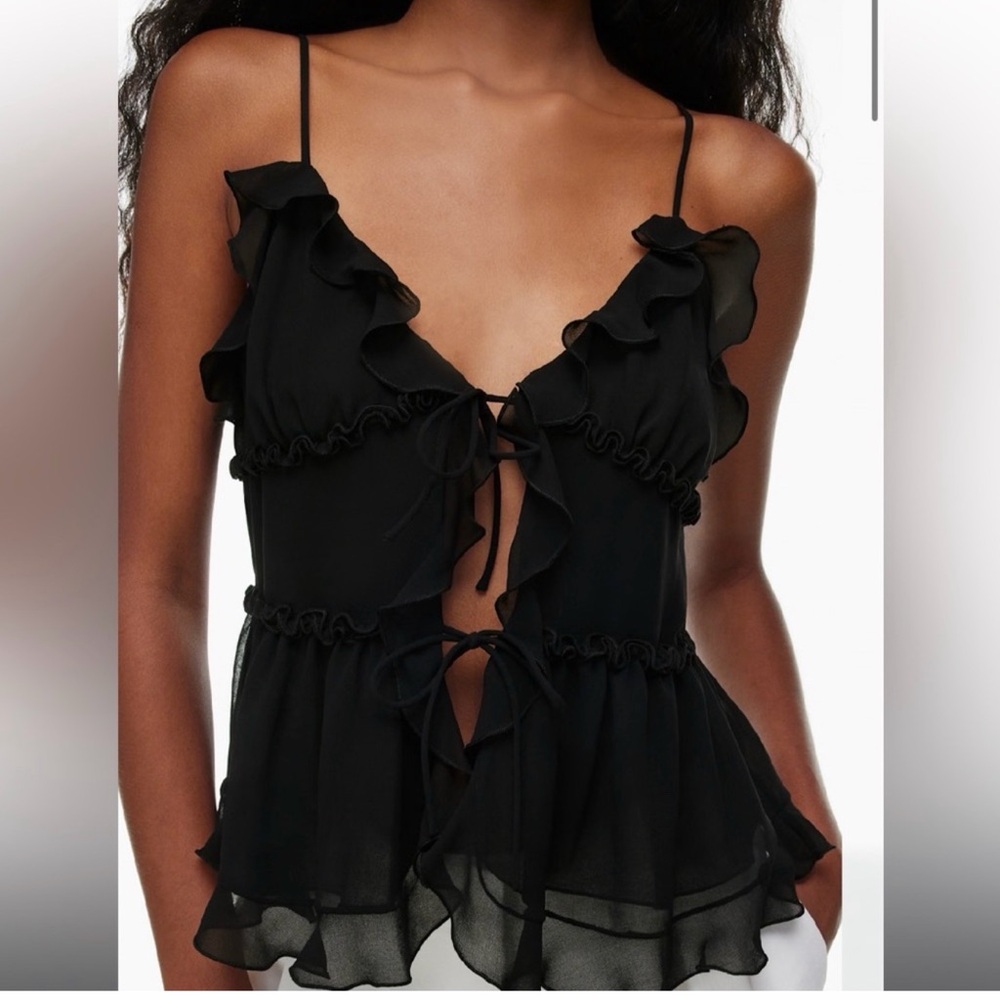 Aritzia Wilfred Amore camisole - black like new